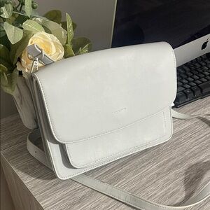 Pixie Mood Light Gray Crossbody Bag